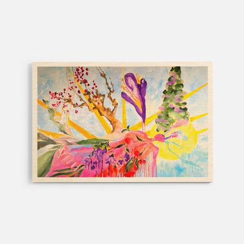 Wood Print - Avatar