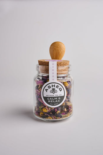 Calm & Relax (glass jar) - Asheq Art