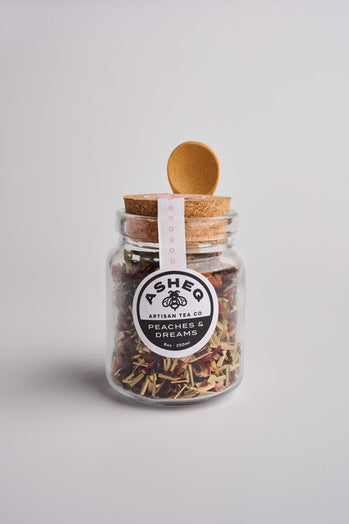 Peaches & Dreams (Glass Jar) - Asheq Art