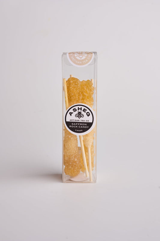 Saffron Rock Candy Sticks - Asheq Art